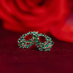 Petite Alice Örhängen Guld – Emerald (261633)>Lily And Rose Hot