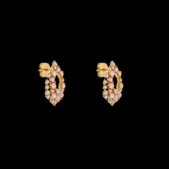 Petite Alice Örhängen- Rose Opal 61629 (Guld)><noscript><img width=