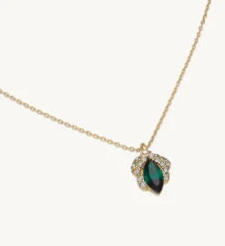Petite Camille Halsband – Emerald (Guld) 41132>Lily And Rose Clearance