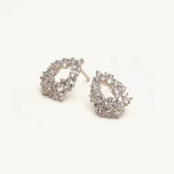Petite Miss Alice Örhängen – Crystal (silver)>Lily And Rose New