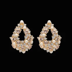 Örhängen Alice Pearl Ivory Silk 60578>Lily And Rose Outlet