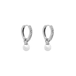 Örhängen Petite Kennedy Hoops (Silver) 62313>Lily And Rose Outlet