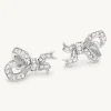 Versailles Bow Örhängen – Crystal (Silver) 65032>Lily And Rose New