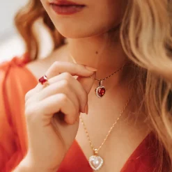 /Rose Halsband – Garnet>Lily And Rose Discount