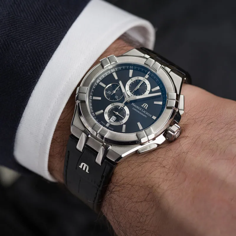 Maurice Lacroix Chronograph 44mm AI1018-SS001-330-1>Aikon Online