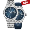 Maurice Lacroix 42mm + Blå Läderarmband AI6008-SS002-430-2>Aikon Best