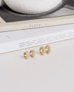 Amour Örhängen Medium Guld><noscript><img width=