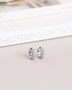 Amour Örhängen Medium Silver><noscript><img width=