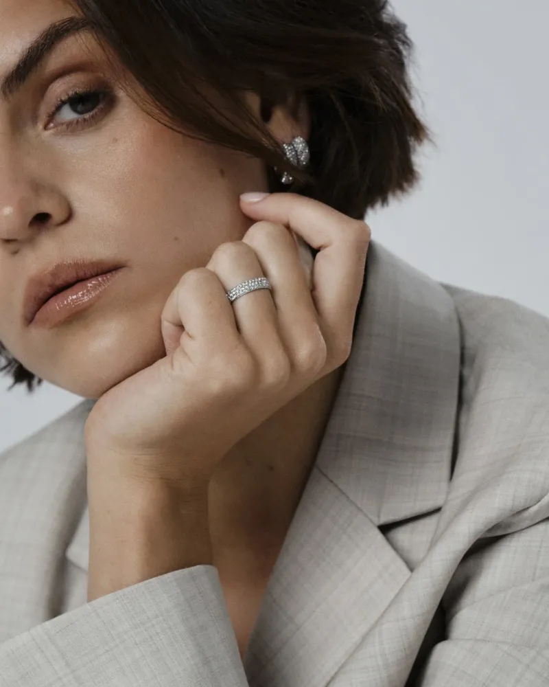 Amour Silver Ring>Mockberg Outlet