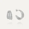 Aurelia Steel Earring>Mockberg Best