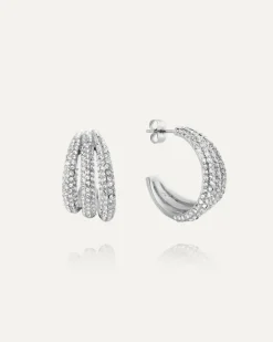 Aurelia Steel Earring>Mockberg Best