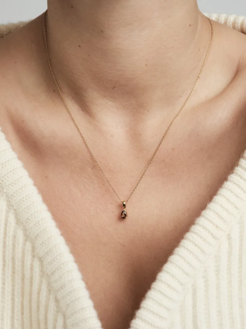 Mockberg Belle Guld – Coffee>Halsband Discount