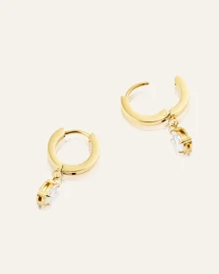 Belle Hoops Örhängen Guld>Mockberg Clearance