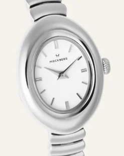 Mockberg Belle Oval Klocka Silver MB1419><noscript><img width=
