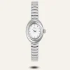 Mockberg Belle Oval Petite Klocka Silver MB1417>Klockor Online