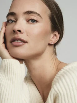 Belle Studs Medium Guld><noscript><img width=