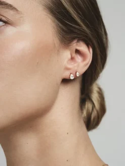 Belle Studs Medium Guld><noscript><img width=