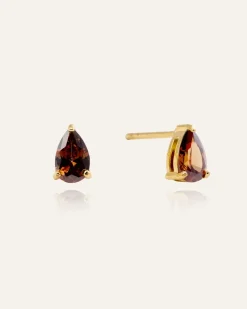 Belle Studs Örhängen Medium Guld – Coffee><noscript><img width=