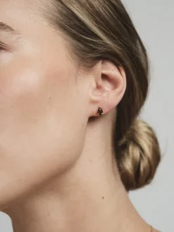 Belle Studs Örhängen Medium Guld – Coffee><noscript><img width=