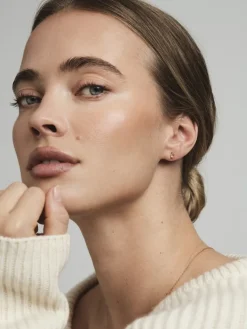 Belle Studs Örhängen Medium Guld – Champagne><noscript><img width=