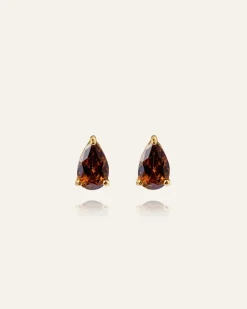 Belle Studs Örhängen Small Guld – Coffee>Mockberg Sale