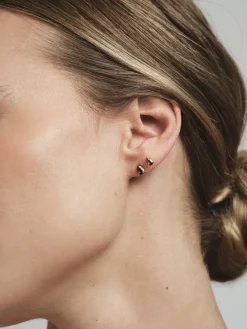 Belle Studs Örhängen Small Guld – Coffee><noscript><img width=