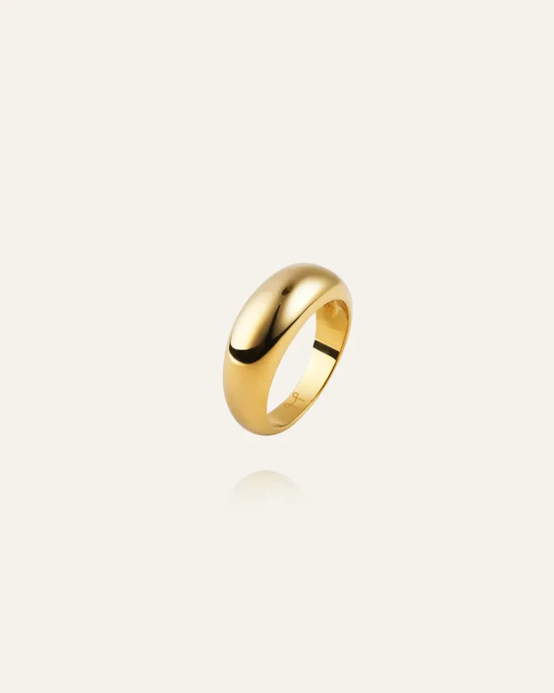 Bold Guld Ring>Mockberg Discount