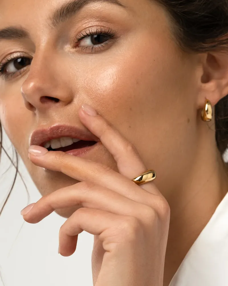Bold Guld Ring>Mockberg Discount