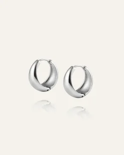 Bold Örhängen Large Silver><noscript><img width=