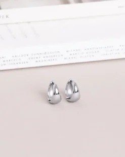 Bold Örhängen Medium Silver><noscript><img width=