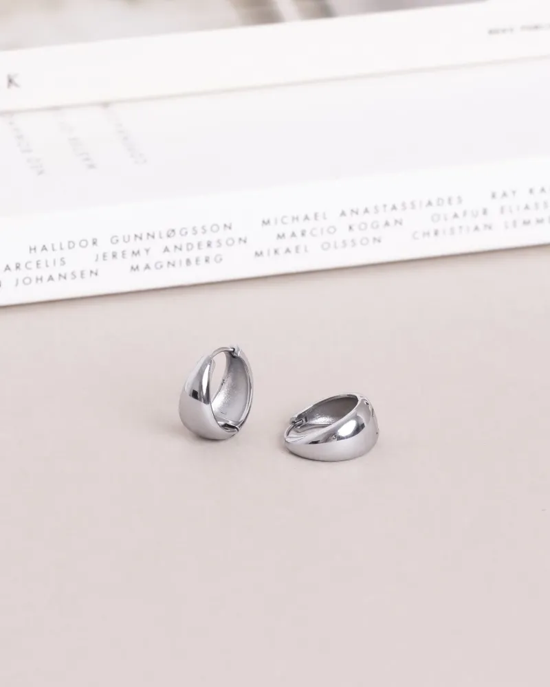 Bold Örhängen Medium Silver>Mockberg Hot