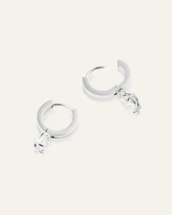 Bonne Hoops Örhängen Silver>Mockberg Outlet