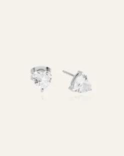 Bonne Studs Silver>Mockberg Discount
