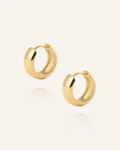 Brave Small Hoops Örhängen Guld><noscript><img width=