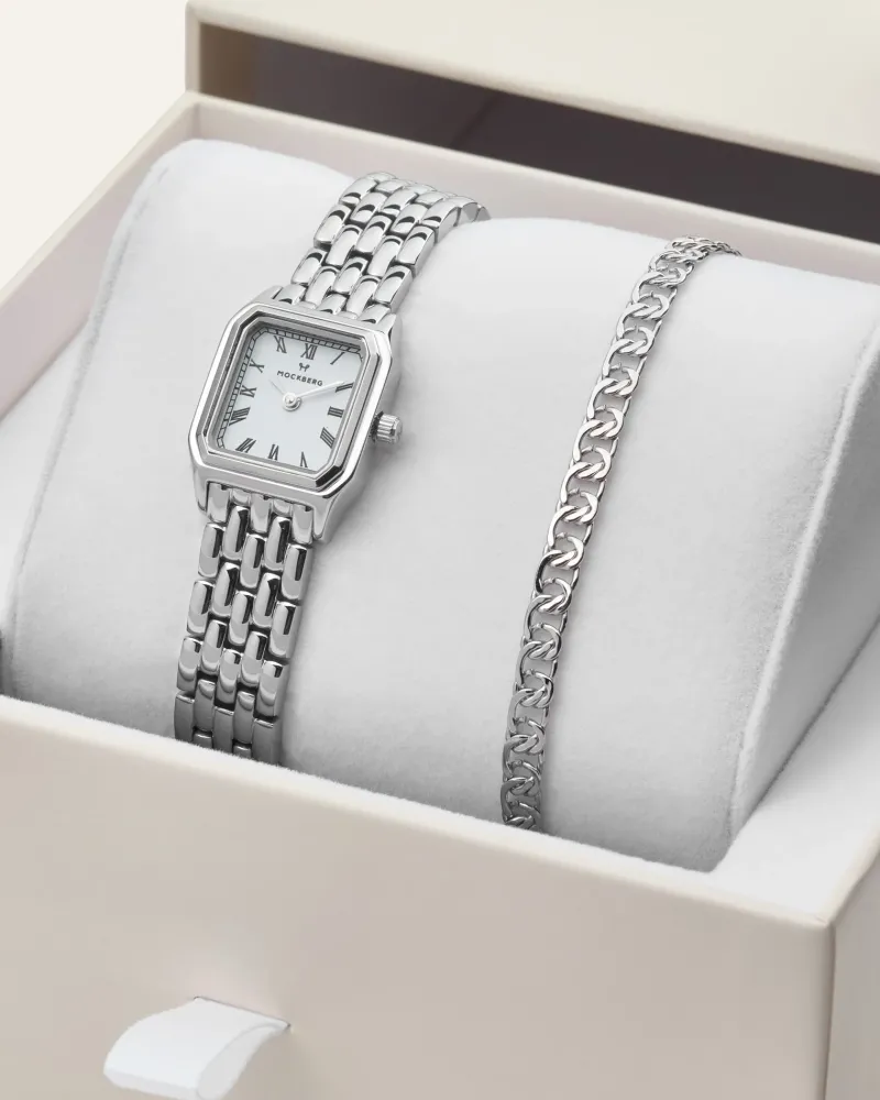 Mockberg Classic Combo Silver>Klockor