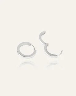 Classic Silver Medium Örhängen><noscript><img width=
