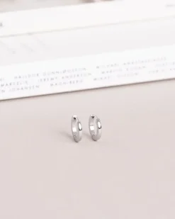 Classic Silver Small Örhängen><noscript><img width=