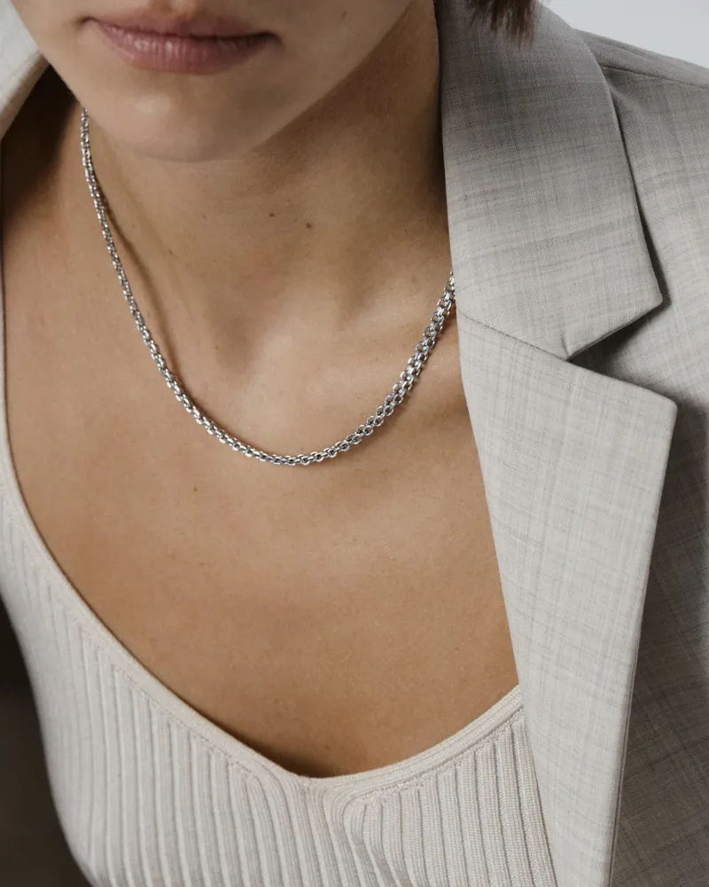 Mockberg Darling Silver>Halsband