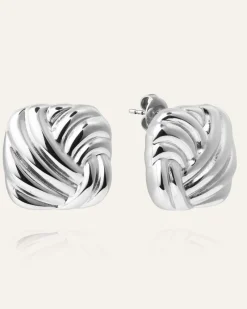 Deco Örhängen Silver>Mockberg Clearance
