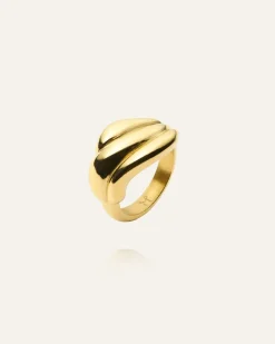 Deco Ring Guld>Mockberg Outlet