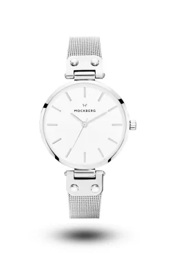 Mockberg Elise 34mm Silver MO1602 (Mega kampanj)>Klockor New