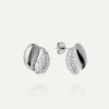 Eve Steel Earring>Mockberg New