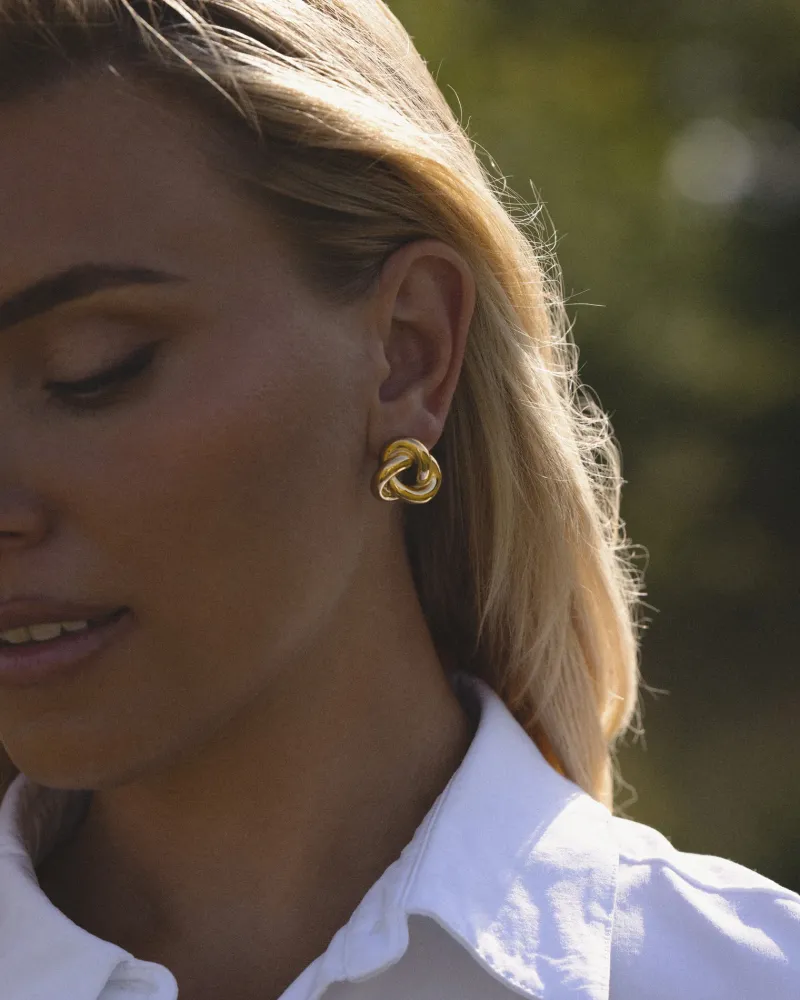 Greta Örhängen Guld>Mockberg Best