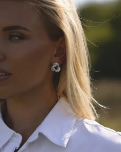 Greta Örhängen Silver><noscript><img width=