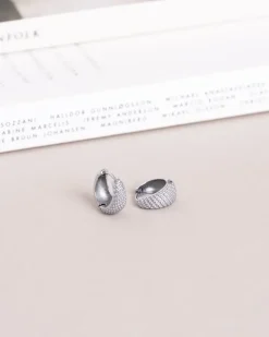 Honey Örhängen Medium Silver><noscript><img width=