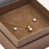 Mockberg Jolie Combo Guld>Halsband