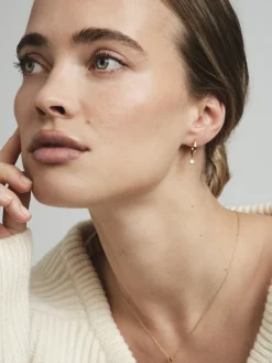 Jolie Hoops Örhängen Guld><noscript><img width=