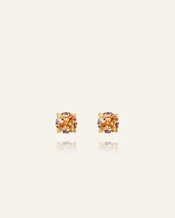 Jolie Studs Örhängen Small Guld – Champagne>Mockberg Discount