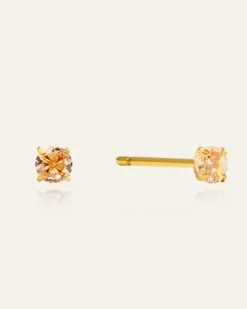 Jolie Studs Örhängen Small Guld – Champagne><noscript><img width=