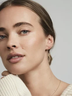 Jolie Studs Örhängen Medium Guld – Champagne><noscript><img width=